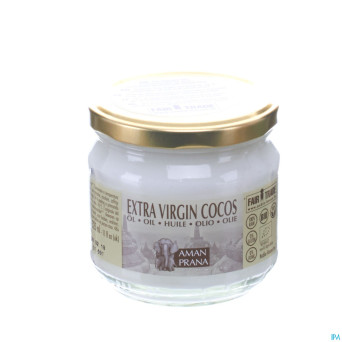 Amanprana extra virgin huile cocos  325ml