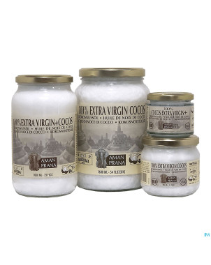 Amanprana extra virgin huile cocos 1600ml