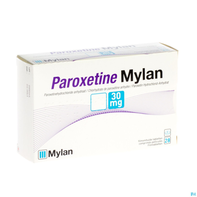 Paroxetine viatris 30mg comp 28 blister