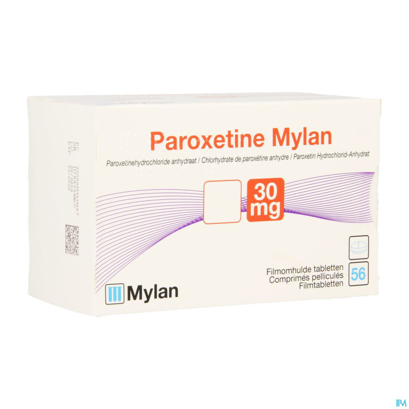 Paroxetine viatris 30mg comp 56 blister