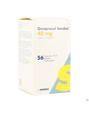 Omeprazol sandoz 40 mg pi pharma caps 56x40mg pip