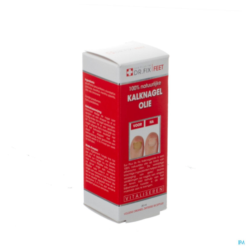 Sun plus dr.fix kalknagelolie 20ml