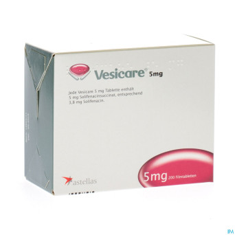 Vesicare tabl 200 x 5 mg