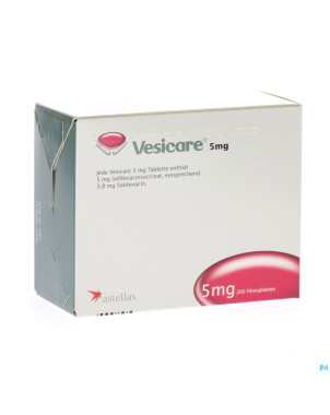 Vesicare tabl 200 x 5 mg