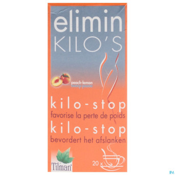 Elimin kilo's    tea bags 20