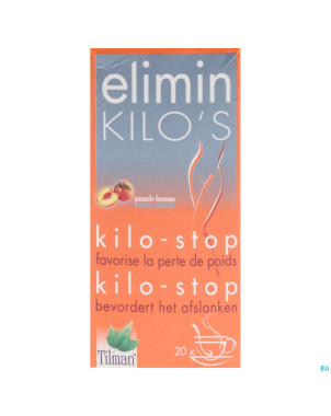 Elimin kilo's    tea bags 20