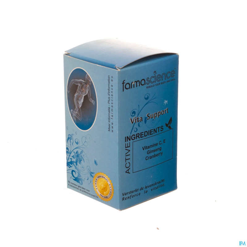 Farmascience vita support caps 60x360mg