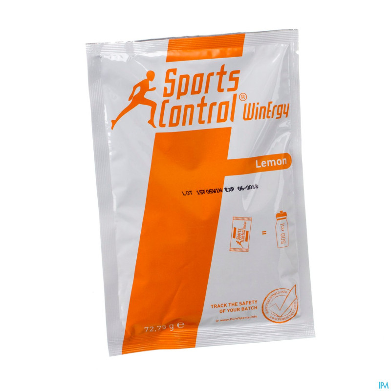 Sportscontrol winergy lemon    pdr  sach 25x72,75g