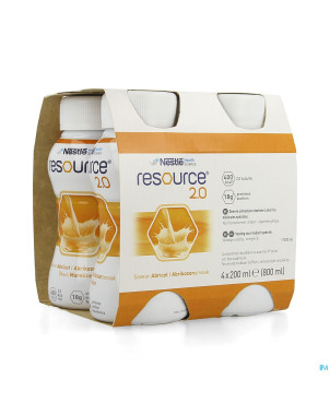 Resource 2.0 abricot    4x200ml 12100545