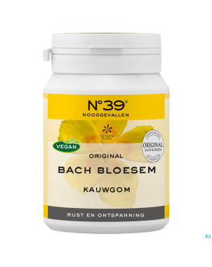 Fleurs de bach chewing gum n39 urgence 40