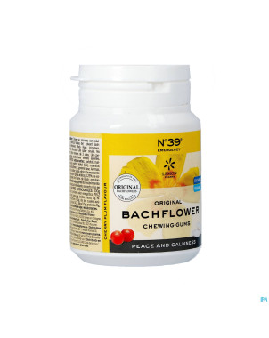 Fleurs de bach chewing gum n39 urgence 40