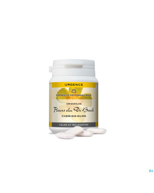 Fleurs de bach chewing gum n39 urgence 40