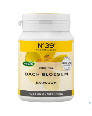 Fleurs de bach chewing gum n39 urgence 40