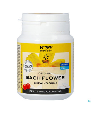 Fleurs de bach chewing gum n39 urgence 40