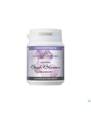 Fleurs de bach chewing gum n41 concentration 40