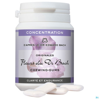 Fleurs de bach chewing gum n41 concentration 40