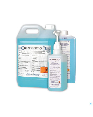 Keno sept-g gel alc. desinfect. mains 500ml