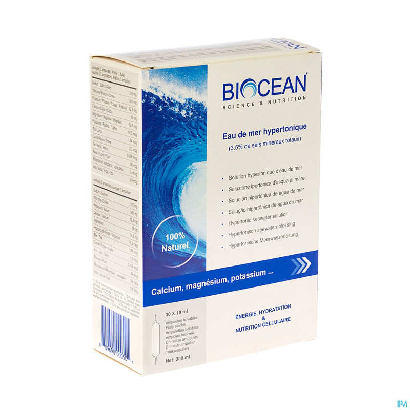 Biocean hypertonic quinton  amp 30x10ml