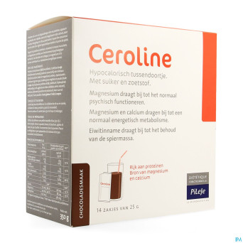 Ceroline chocolat pdr   sach 14x25g