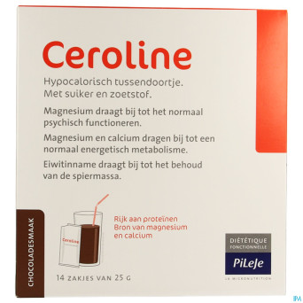Ceroline chocolat pdr   sach 14x25g
