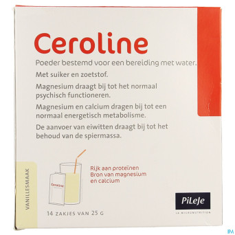 Ceroline vanille pdr    sach 14x25g