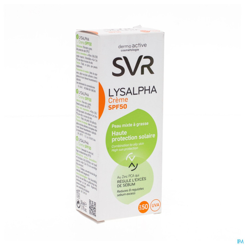 Svr lysalpha creme ip50   tube 50ml