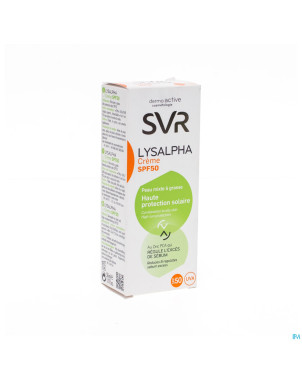 Svr lysalpha creme ip50   tube 50ml