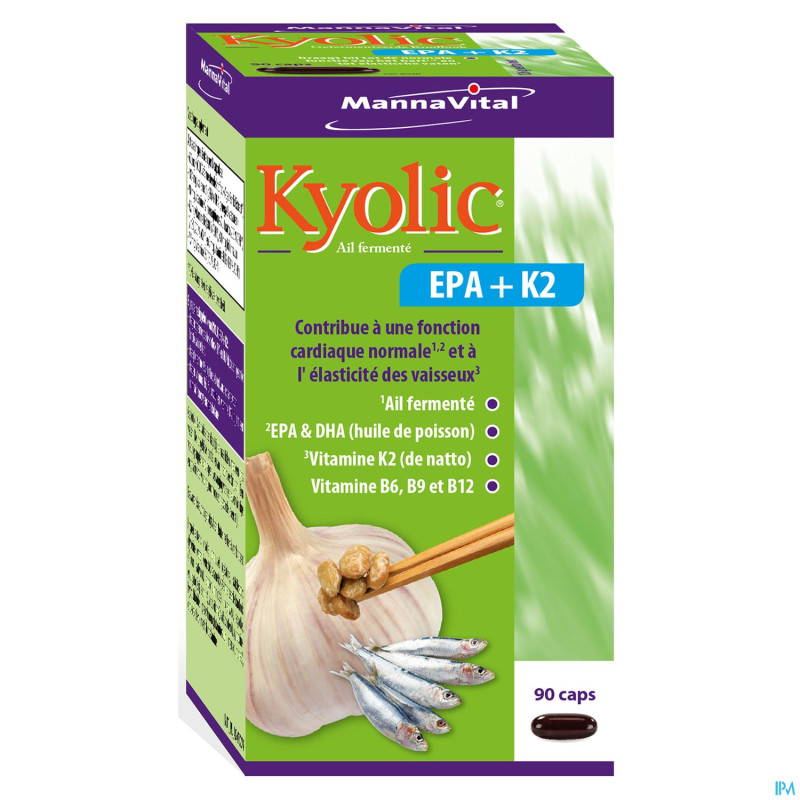 Mannavital kyolic epa plus caps  90