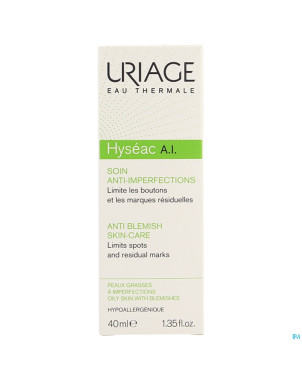 Uriage hyseac ai emuls a/imperfections pg tbe 40ml