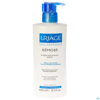 Uriage xemose syndet nett. doux gel-creme tb 400ml