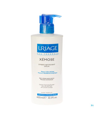 Uriage xemose syndet nett. doux gel-creme tb 400ml