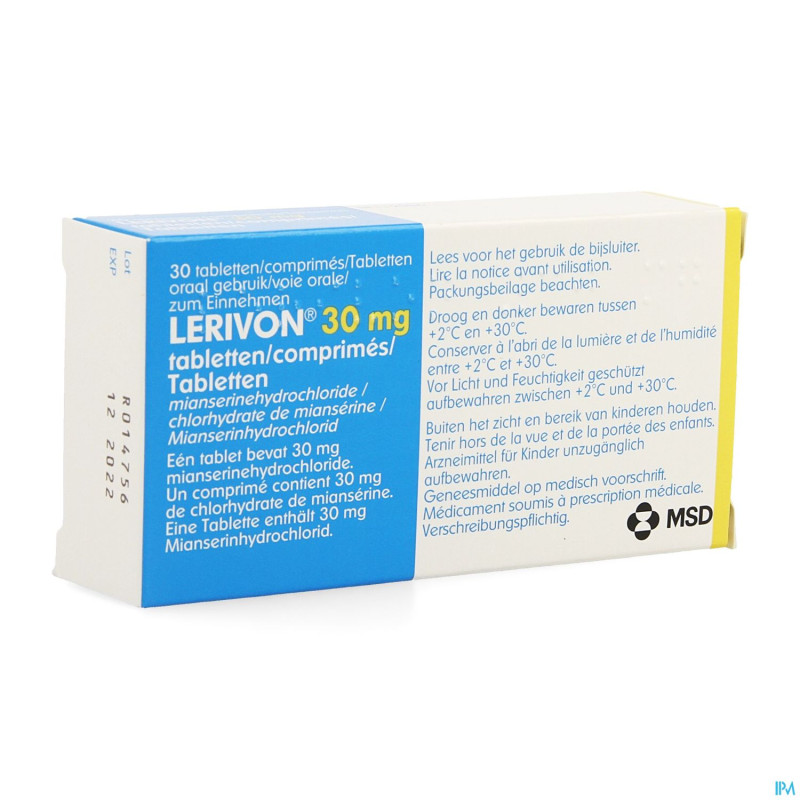 Lerivon comp  30 x 30 mg