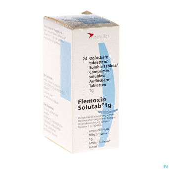 Flemoxin pi pharma solutab 24 x 1 g pip