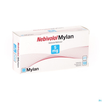 Nebivolol  5 mg mylan comp 100 x  5 mg