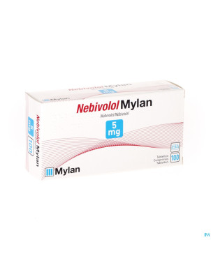Nebivolol  5 mg mylan comp 100 x  5 mg