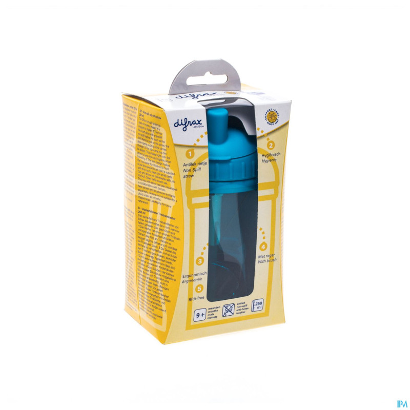 Difrax timbale avec paille    1010