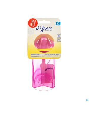 Difrax timbale avec paille    1010