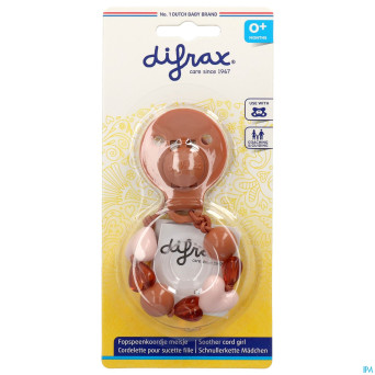 Difrax attache sucette coeurs    980