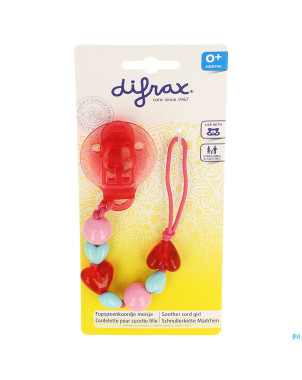 Difrax attache sucette coeurs    980