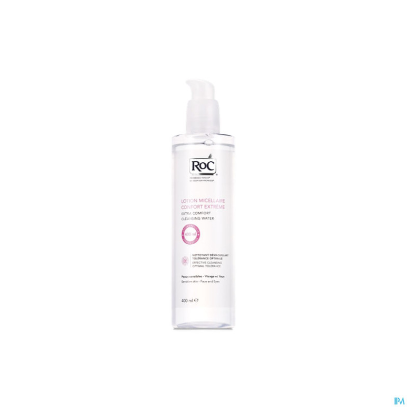 Roc lotion micellaire confort extreme 400ml promo