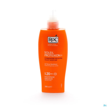 Roc sol protexion lait spray desalter. ip20  200ml
