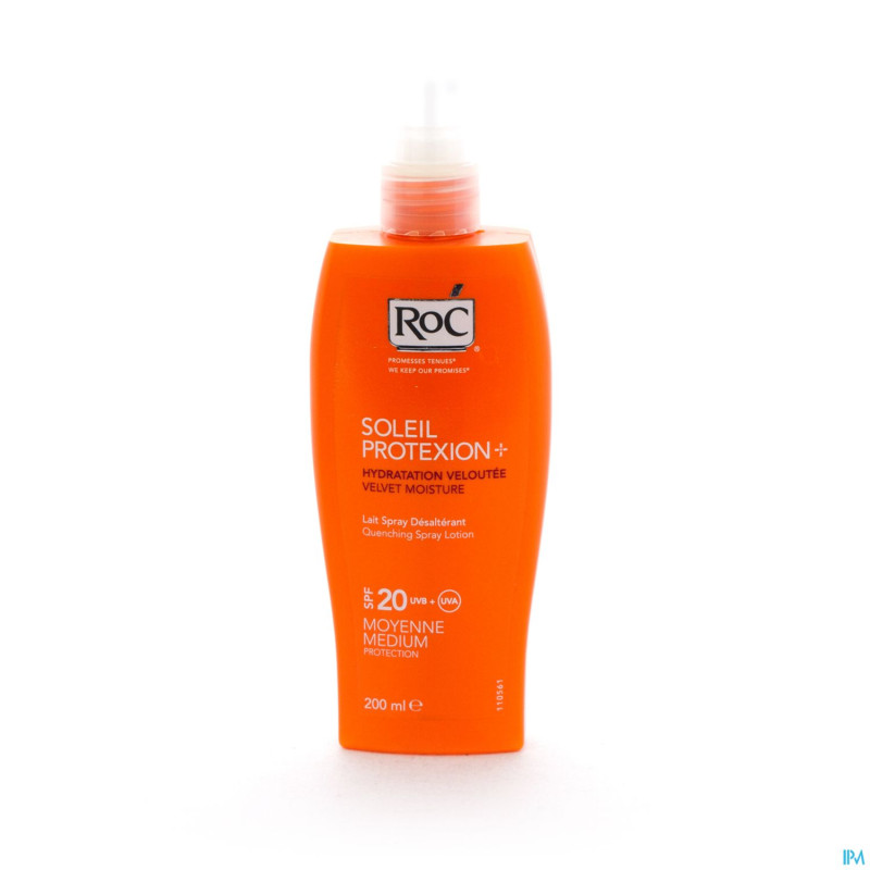 Roc sol protexion lait spray desalter. ip20  200ml