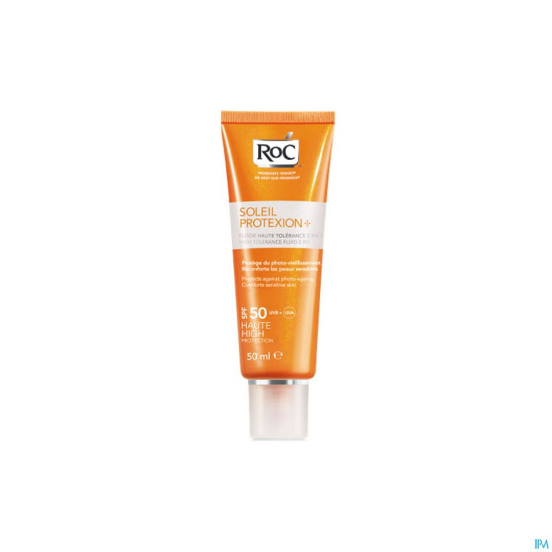 Roc soleil protexion h/tol creme vis ip50+ 50ml