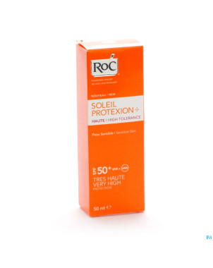 Roc soleil protexion h/tol creme vis ip50+ 50ml