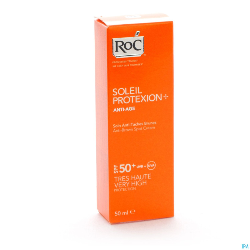 Roc sol protexion cr visage a/taches ip50+    50ml