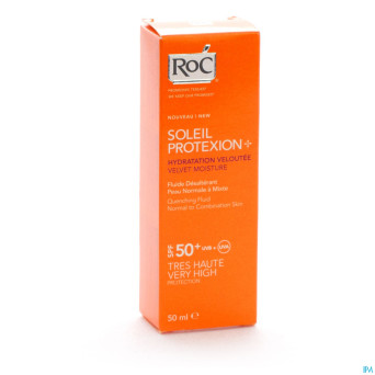 Roc soleil protexion fluide vis p/norm ip50+ 50ml