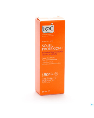 Roc soleil protexion fluide vis p/norm ip50+ 50ml