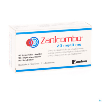 Zanicombo 20 mg/10 mg comp pell 98