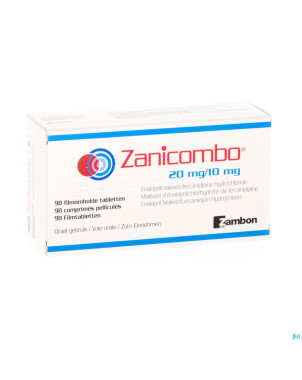 Zanicombo 20 mg/10 mg comp pell 98