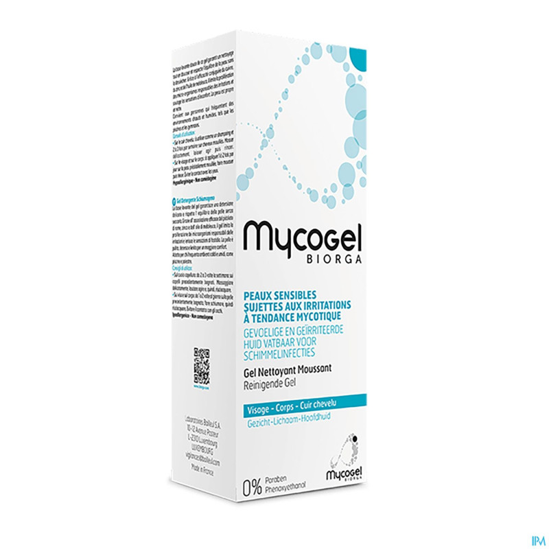 Mycogel gel nett moussant visage    tube 150ml